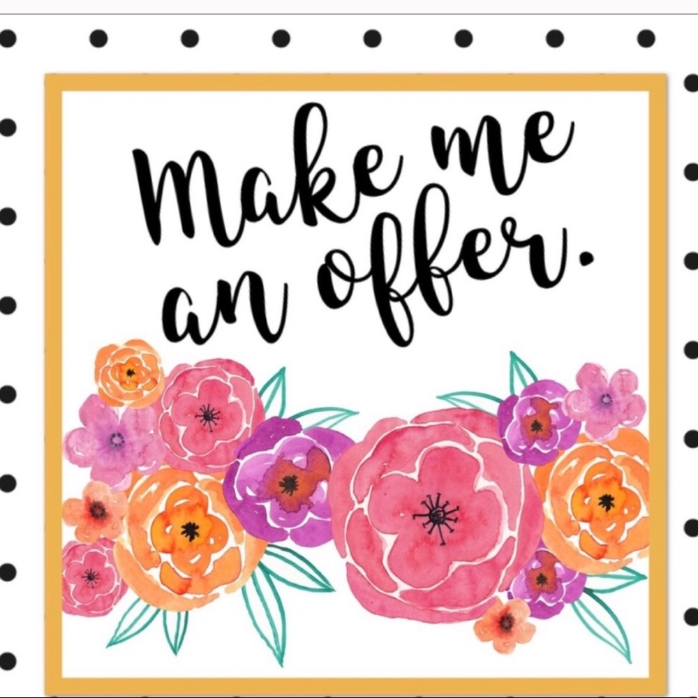 Always feel free to make me an offer🙂